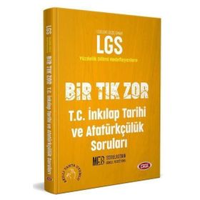Lgs Bir Tık Zor T.C. İnkılap Tarihi ve Atatürkçülük Soru Bankası-Data Yayınları