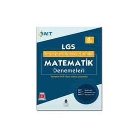 LGS Derecelendirilmiş Nitelikli Matematik Denemeleri - IMT Hoca Yayınevi