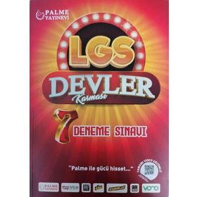 LGS Devler Karması 7 Deneme Sınavı-Palme Yayınları