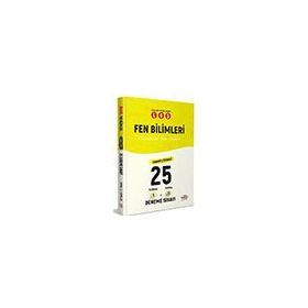 LGS Fen Bilimleri 5 Sarmal + 20 Karma 25 Deneme Sınavı Editör Yayınevi