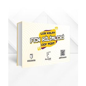 LGS Fen Bilimleri Kolay Cep Test Karekök Yayınları