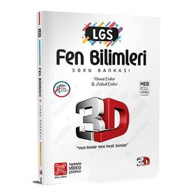 Lgs Fen Bilimleri Soru Bankası Tamamı Video Çözümlü 3D Yayınları