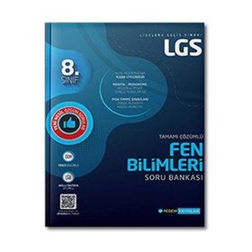 LGS Fen Bilimleri Tamamı Çözümlü Soru Bankası - Pegem Akademi Yayıncılık