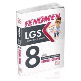 LGS Fenomen Tamamı Çözümlü 8 Deneme Sınavı İnovayon Yayınları