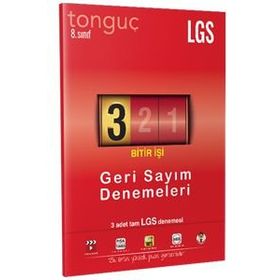 LGS Geri Sayım Denemeleri 3 - Tonguç Akademi Yayınları