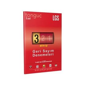 LGS Geri Sayım Denemeleri 3 - Tonguç Akademi Yayınları