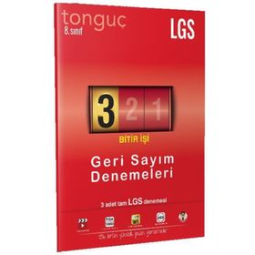 LGS Geri Sayım Denemeleri 3 - Tonguç Akademi Yayınları