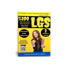 LGS Hazırlık Seti 2 Spiralli Kitap Enine Boyuna Eğitim