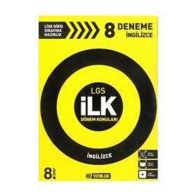 Lgs İlk Dönem İngilizce 8 Deneme Sınavı - Hız Yayınları