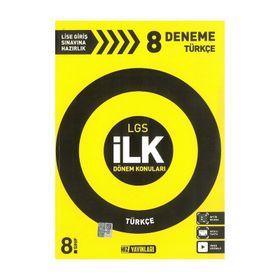 Lgs İlk Dönem Konuları Türkçe Deneme Sınavı - Hız Yayınları