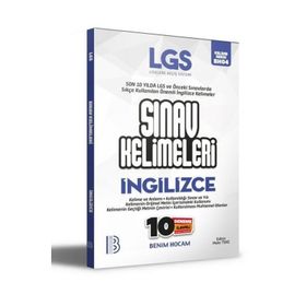LGS İngilizce Sınav Kelimeleri 10 Deneme İlaveli-Benim Hocam Yayınları