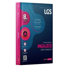 LGS İngilizce Tamamı Çözümlü Soru Bankası - Pegem Akademi Yayıncılık