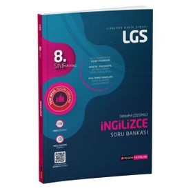 LGS İngilizce Tamamı Çözümlü Soru Bankası - Pegem Akademi Yayıncılık