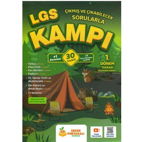 LGS Kampı 1. Dönem Tekrarı 30 Fasikül - Şeker Portakalı Yayınları