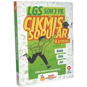 LGS Karması Çıkmış Sorular - Şeker Portakalı Yayınları