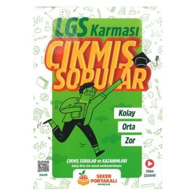 LGS Karması Çıkmış Sorular - Şeker Portakalı Yayınları
