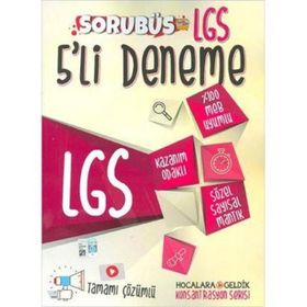 LGS Kazan Kazan Tamamı Çözümlü 5 Deneme Sınavı Data Yayınları