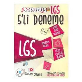LGS Kazan Kazan Tamamı Çözümlü 5 Deneme Sınavı Data Yayınları