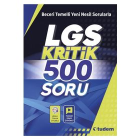 Lgs Kritik 500 Soru Tudem Eğitim