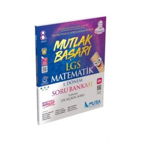 LGS Matematik 1. Dönem Soru Bankası Zor-Muba Yayınları