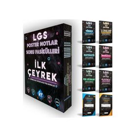 Lgs Poster Notlar Soru Fasikülleri İlk Çeyrek - Kr Akademi
