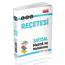 LGS Reçetesi Sayısal Mantık ve Muhakeme Angora Serisi-Editör Yayınevi