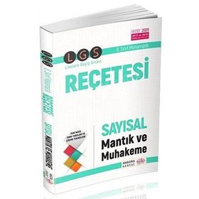 LGS Reçetesi Sayısal Mantık ve Muhakeme Angora Serisi-Editör Yayınevi
