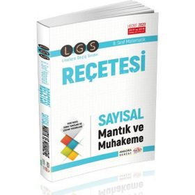 LGS Reçetesi Sayısal Mantık ve Muhakeme Angora Serisi-Editör Yayınevi