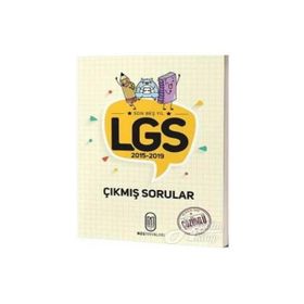 LGS Son 5 Yıl Çözümlü Çıkmış Sorular Meg Yayınları