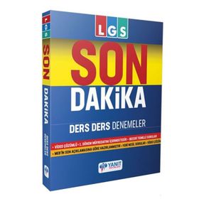 LGS Son Dakika Ders Ders Deneme Yanıt Yayınları