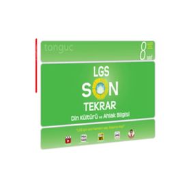 LGS Son Tekrar Din Kültürü ve Ahlak Bilgisi - Tonguç Yayınları