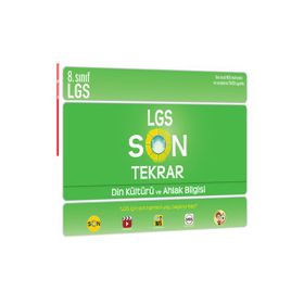 LGS Son Tekrar Din Kültürü ve Ahlak Bilgisi - Tonguç Yayınları