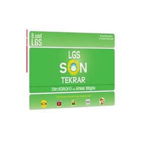 LGS Son Tekrar Din Kültürü ve Ahlak Bilgisi - Tonguç Yayınları