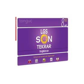 LGS Son Tekrar İngilizce - Tonguç Yayınları