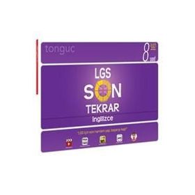 LGS Son Tekrar İngilizce - Tonguç Yayınları