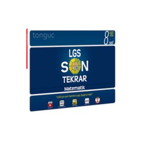 LGS Son Tekrar Matematik - Tonguç Yayınları