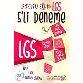 LGS Sorubüs 5'li Paket Deneme-Hocalara Geldik