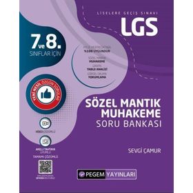 Lgs Sözel Mantık Muhakeme Soru Bankası Sevgi Çamur