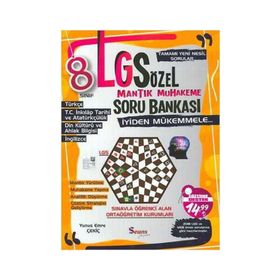 LGS Sözel Mantık Muhakeme Soru Bankası Yunus Emre Çekiç Seans Yayınları