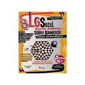LGS Sözel Mantık Muhakeme Soru Bankası Yunus Emre Çekiç Seans Yayınları