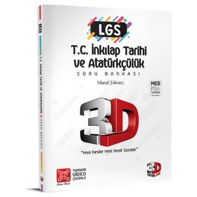 Lgs Tc. İnkılap Tarihi Ve Atatürkçülük Soru Bankası Tamamı Video Çözümlü 3D Yayınları