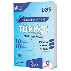 LGS Testmatik Türkçe Deneme Sınavları - Bilinçsel Yayınları