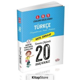 LGS Türkçe 15x20 Branş Denemesi-Deniz Yıldızı Yayınları
