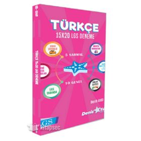 LGS Türkçe 15x20 Branş Denemesi-Deniz Yıldızı Yayınları