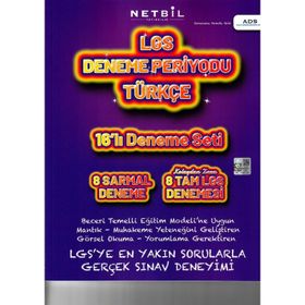 LGS Türkçe Deneme Periyodu 16'lı Set-Netbil Yayıncılık