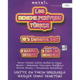 LGS Türkçe Deneme Periyodu 16'lı Set-Netbil Yayıncılık