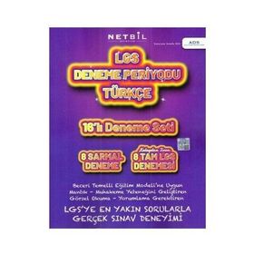 LGS Türkçe Deneme Periyodu 16'lı Set-Netbil Yayıncılık