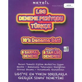 LGS Türkçe Deneme Periyodu 16'lı Set-Netbil Yayıncılık