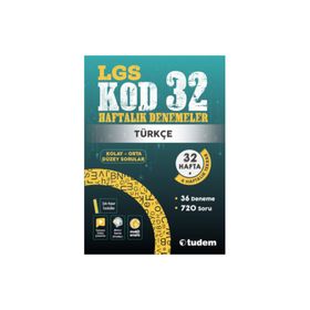 Lgs Türkçe Kod 32 Haftalık Denemeler - Tudem Yayınları