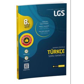 LGS Türkçe Tamamı Çözümlü Soru Bankası - Pegem Akademi Yayıncılık